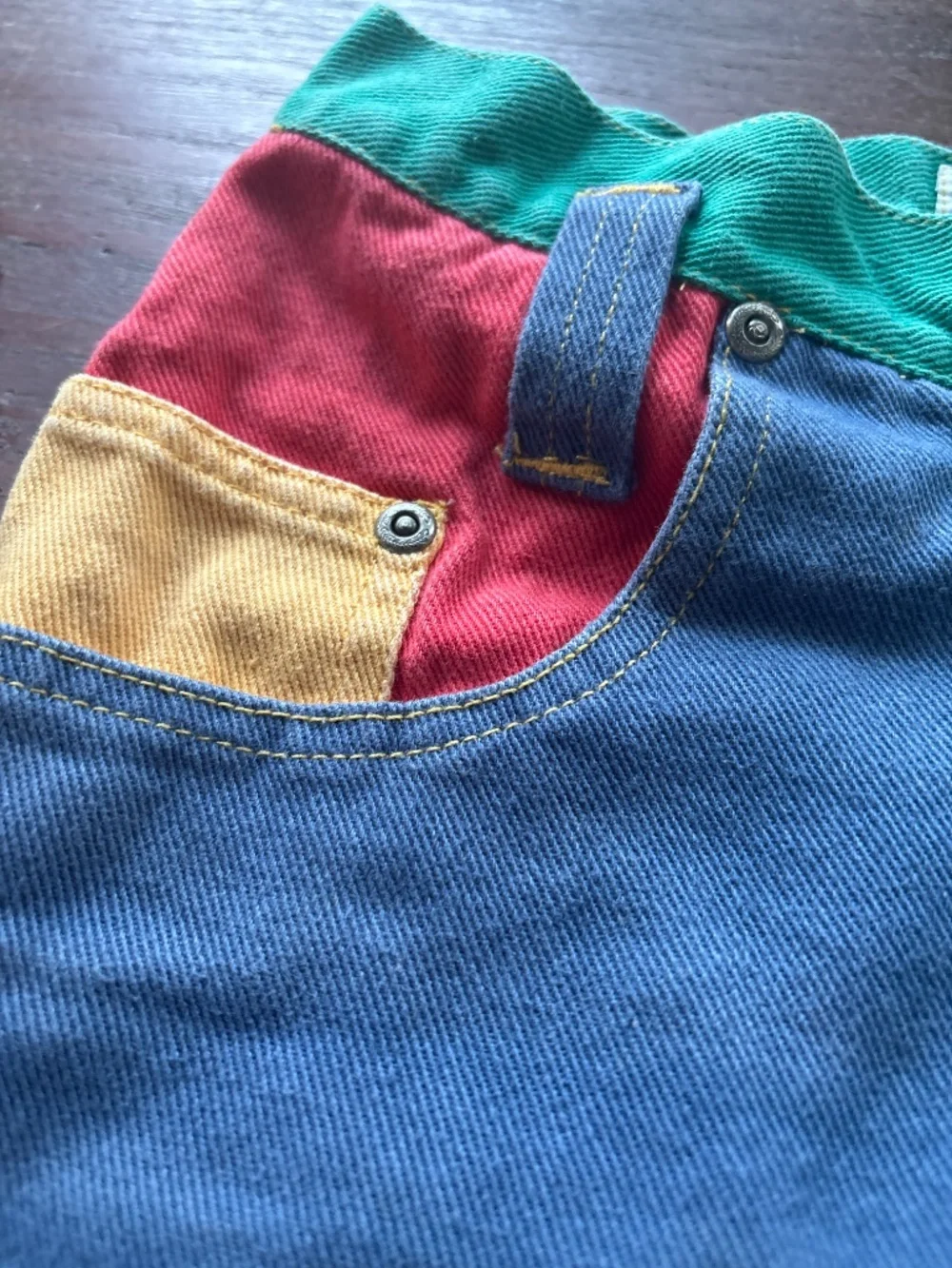 Vintage GoodFellows color block shorts, kids size 10